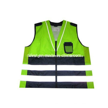 Black Reflective Uniform for Worker